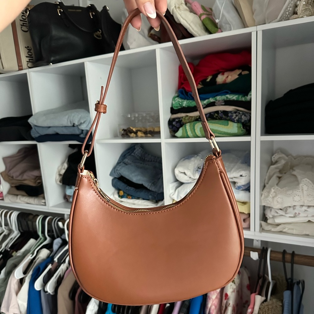 Tan brown bag